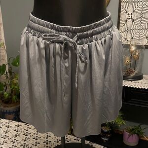Stylish Women's Athletic Shorts in Gray